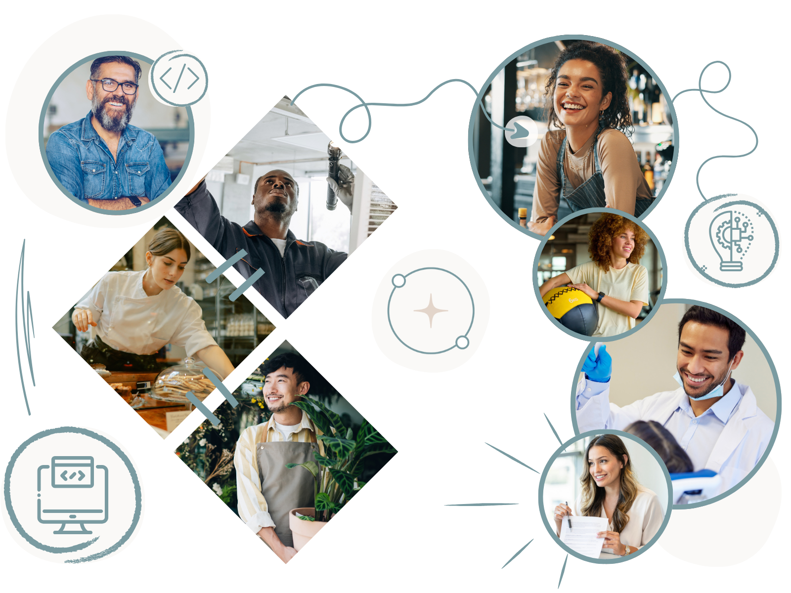 Professional workspace